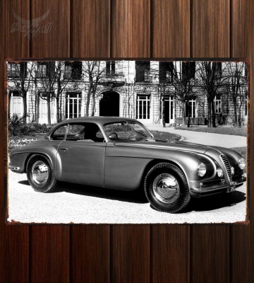 Металлическая табличка Alfa Romeo 6C 2500 Villa d